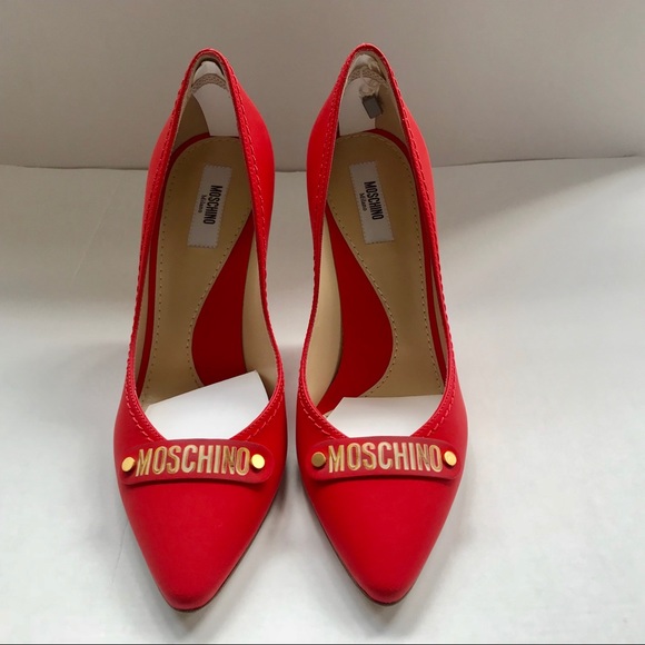 Moschino Shoes - 25% Off Today OnlyMoschino Red Heel Pumps SZ 7